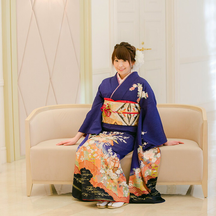 楽天市場】【レンタル振袖】【送料無料】 振り袖レンタル 振袖レンタル