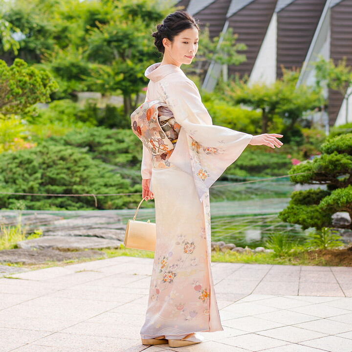 楽天市場】【レンタル 高級正絹 訪問着 フルセットレンタル】訪問着