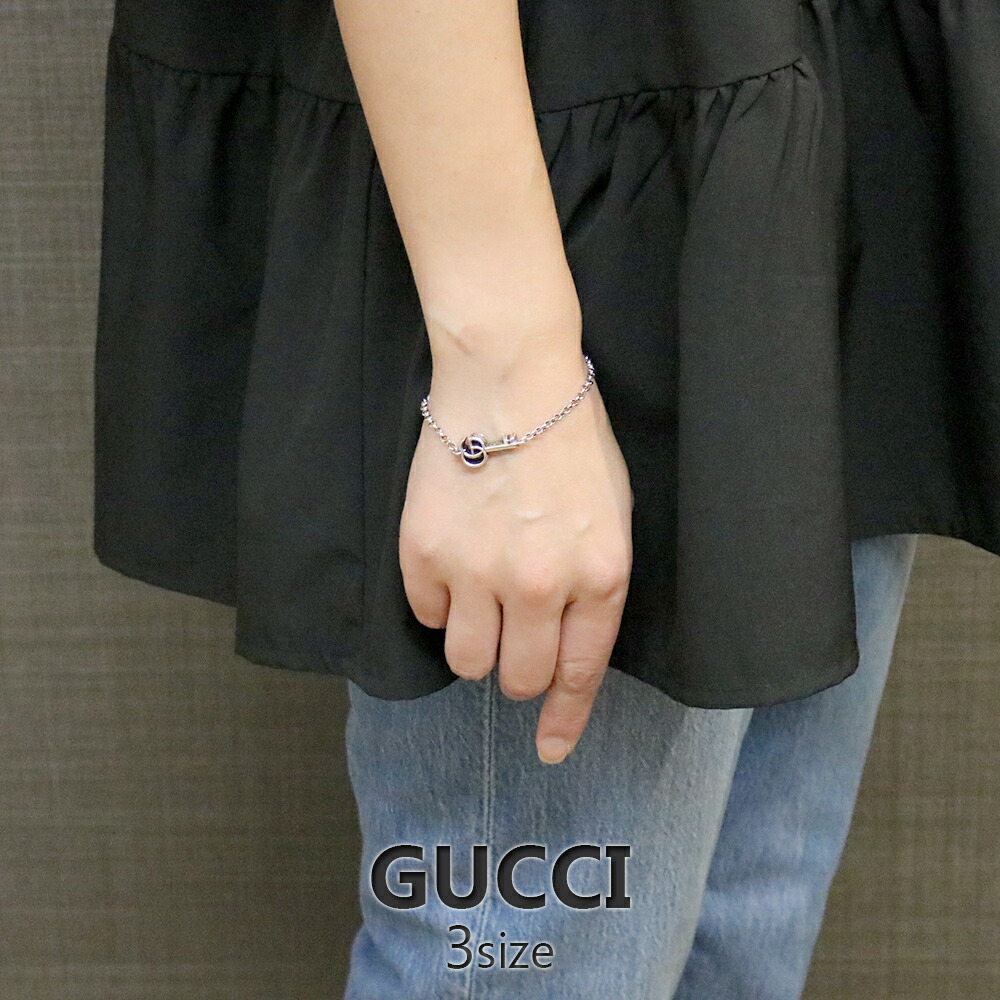 楽天市場】グッチ GUCCI ブレスレット メンズ レディース ダブルG キー