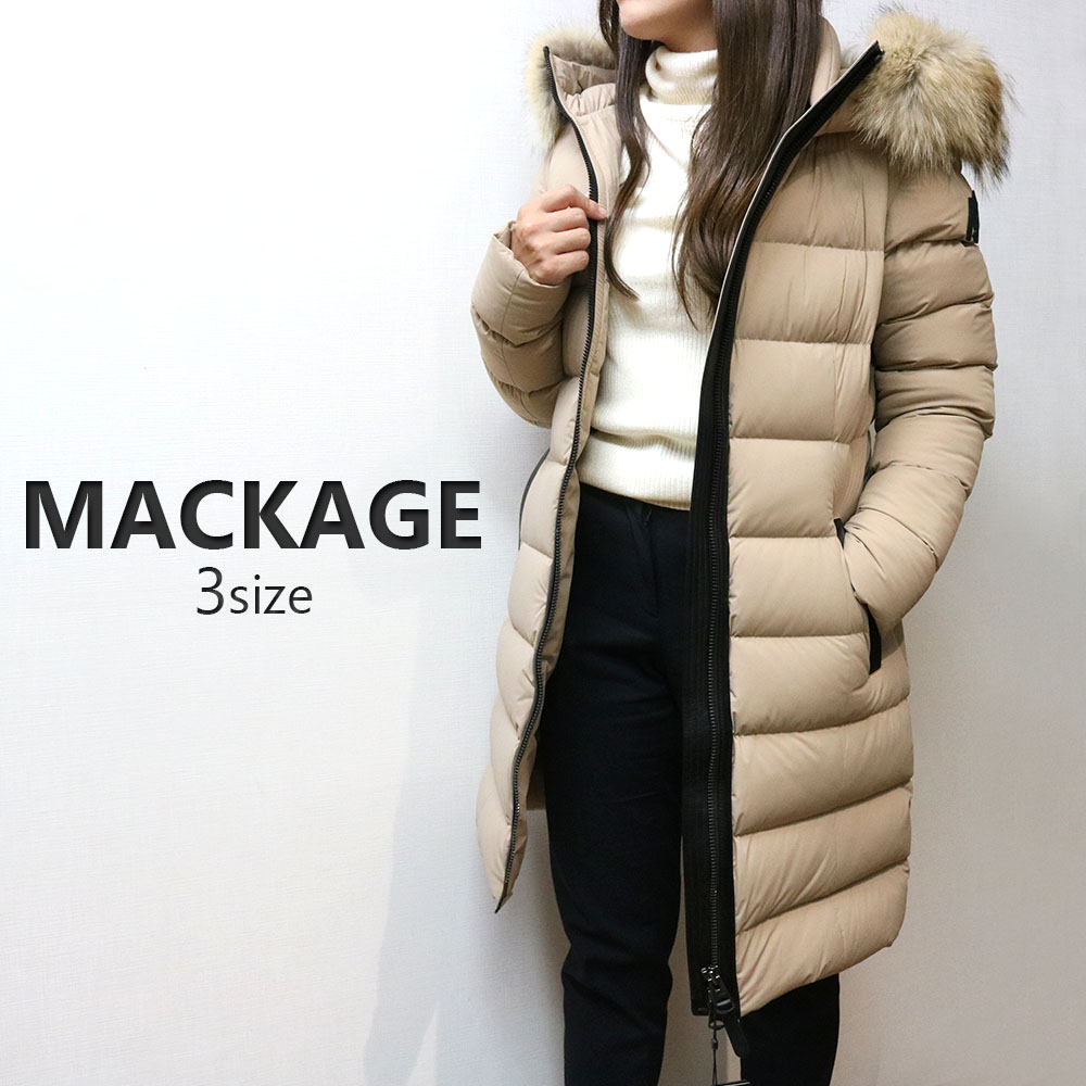 楽天市場】マッカージュ MACKAGE ダウン calla-c コート ジャケット