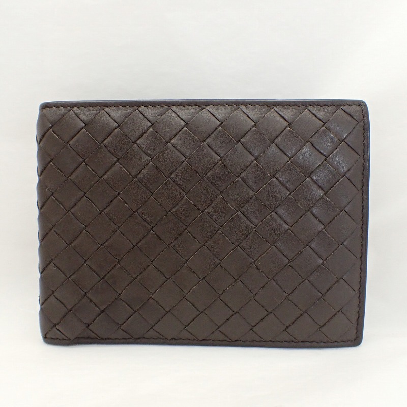 楽天市場】ボッテガヴェネタ 二つ折り財布 ブラウンの通販