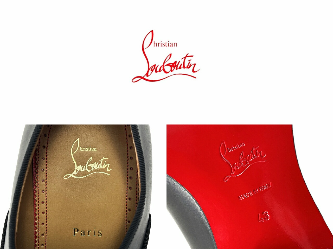 楽天市場】Christian Louboutin クリスチャン ルブタン 靴 ローファー