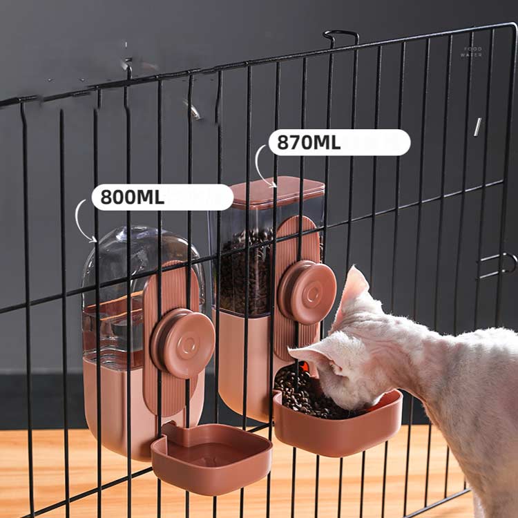 楽天市場】 給餌器 2個セット 犬 自動給水器 ケージ用 吊下げ 猫 餌