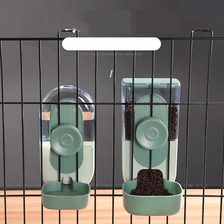 楽天市場】 給餌器 2個セット 犬 自動給水器 ケージ用 吊下げ 猫 餌