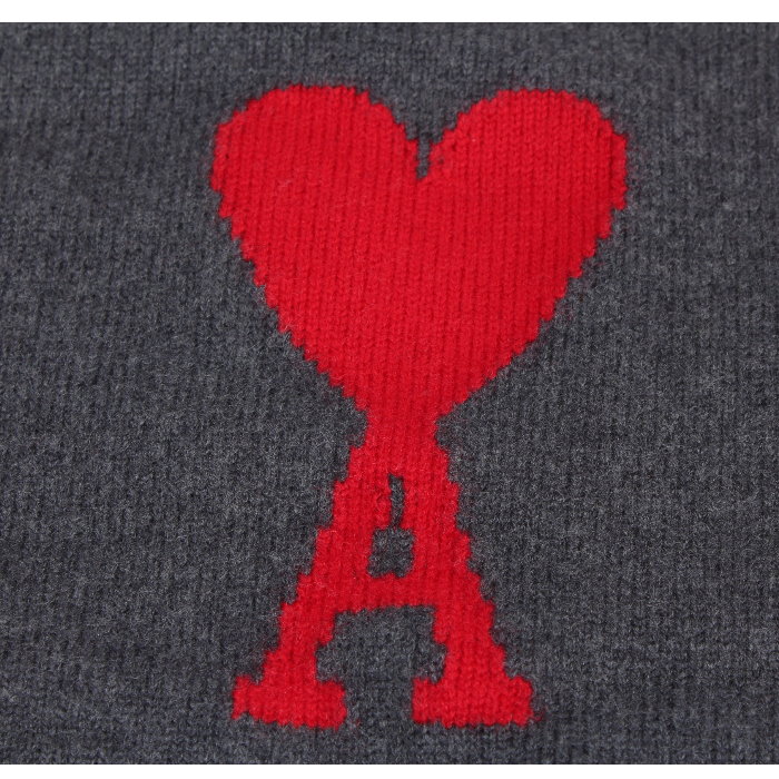 楽天市場】アミ パリス AMI PARIS ウール セーター グレー UKS002 018