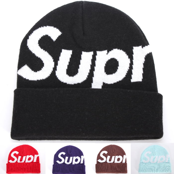 楽天市場】supreme big logo ビーニーの通販