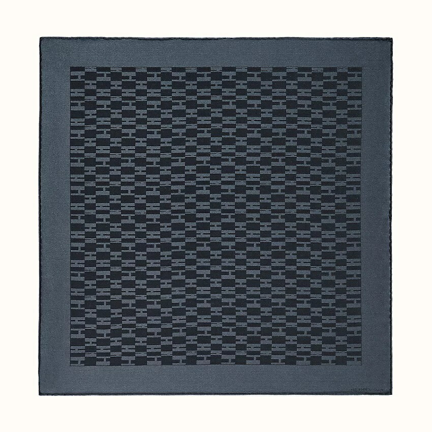 楽天市場】HERMES エルメス ポケットチーフ ジャガードH柄シルク