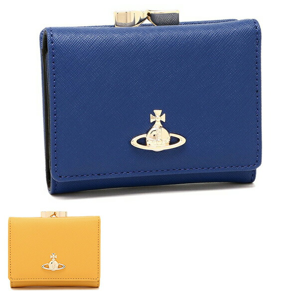 楽天市場】ヴィヴィアンウエストウッド 三つ折り財布 がま口