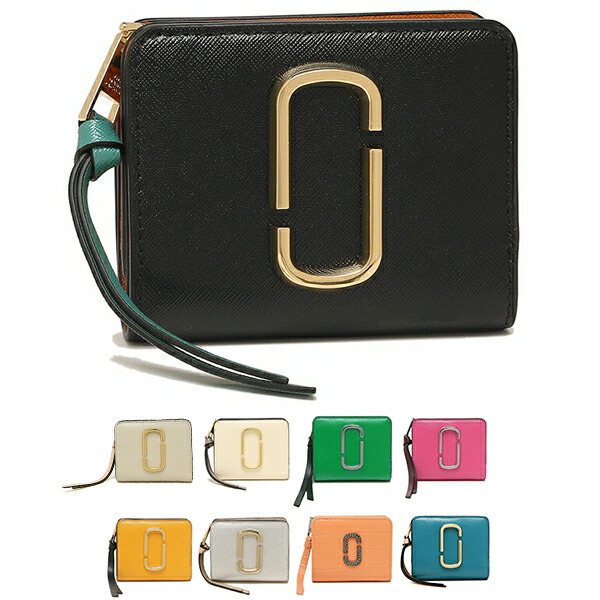 楽天市場】マークジェイコブス 二つ折り財布 スナップショット ミニ