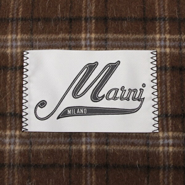 楽天市場】マルニ マフラー チェック柄 ロゴ レディース MARNI