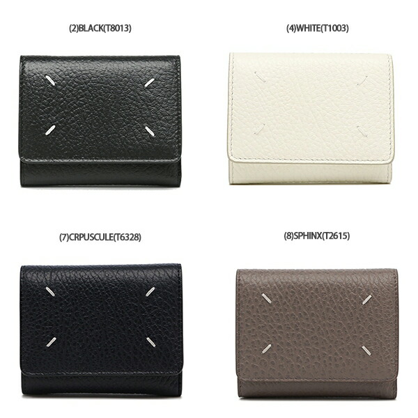 楽天市場】Maison Margiela メゾンマルジェラ 三つ折り財布 ミニ財布