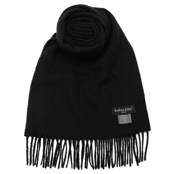 楽天市場】ジョシュアエリス ストール ブラック メンズ レディース
