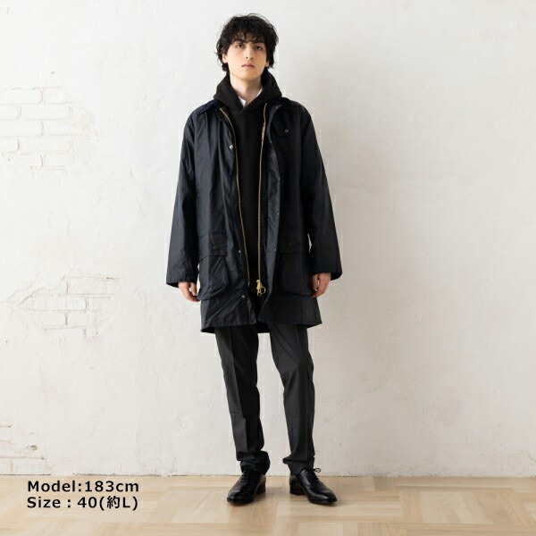 楽天市場】バブアー コート ネイビー メンズ Barbour MWX0008 NY91