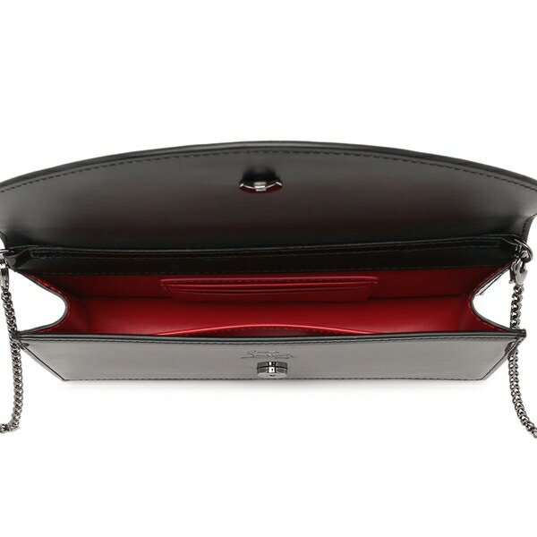 楽天市場】クリスチャンルブタン ショルダーバッグ ブラック レッド