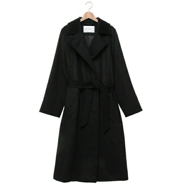 楽天市場】マックスマーラ コート マニュエラ ベルト付き ブラック