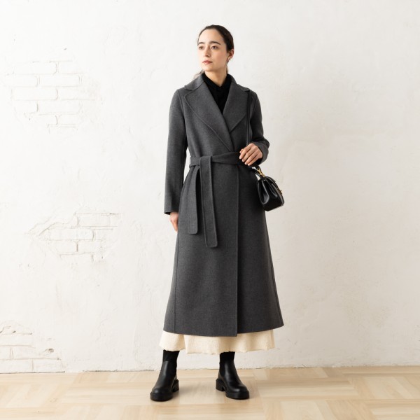 楽天市場】マックスマーラ コート ポルド ベルト付き レディース Max