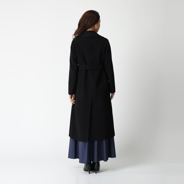 楽天市場】マックスマーラ コート マヌ ロープタイプ ブラック