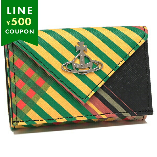 楽天市場】ヴィヴィアンウエストウッド 三つ折り財布 サフィアーノ