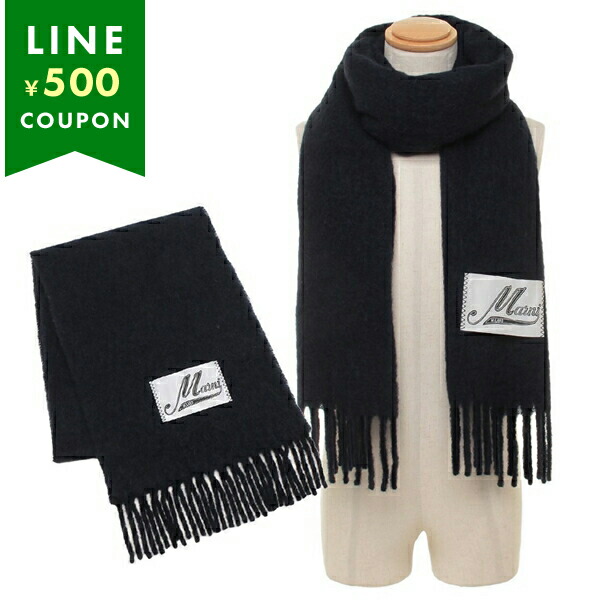 楽天市場】MARNI マルニ（カラーネイビー）（マフラー・スカーフ