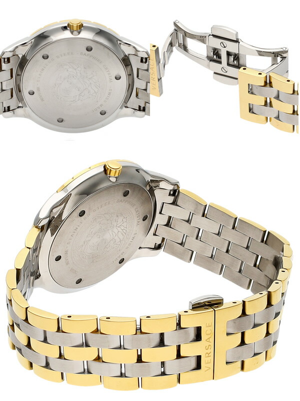 楽天市場】VERSACE ヴェルサーチ ベルサーチ メンズ 腕時計 スイス製
