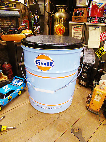 楽天市場】世田谷ベースで所さんが座ってるあのガルフ オイル缶