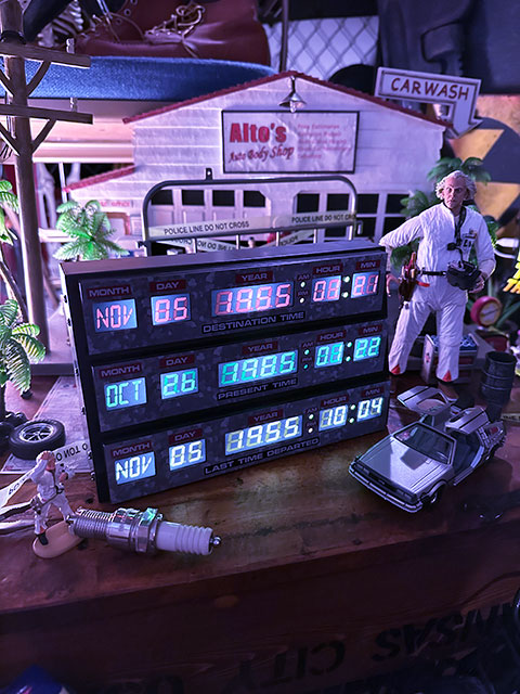 楽天市場】映画 バック・トゥ・ザ・フューチャー デロリアンのタイム