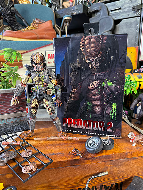 楽天市場】NECA 映画 プレデター2 シティハンタープレデター バトル