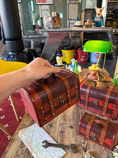 楽天市場】海賊宝箱 アンティークトランクケース 3個セット