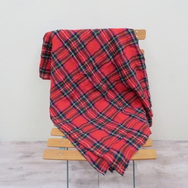 楽天市場】Veritecoeur ガーゼストール（コットンウール)Checked Gauze