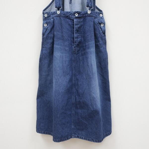 楽天市場】Veritecoeur デニムJPスカート (デニムジャンパースカート