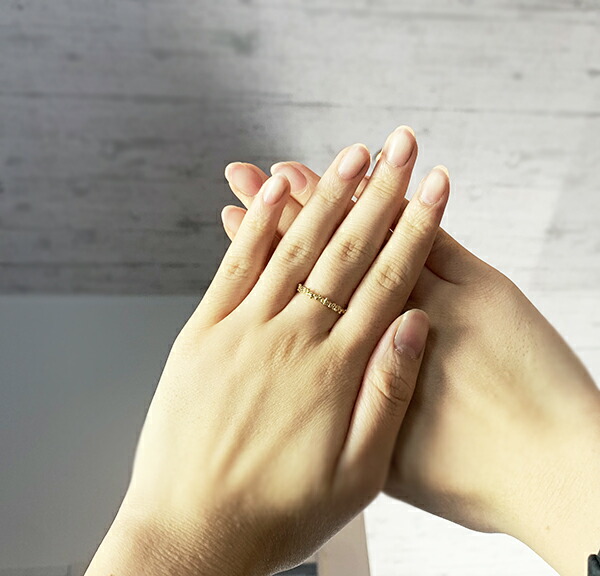 楽天市場】グレインズフルエタニティーボールリングホワイトゴールド