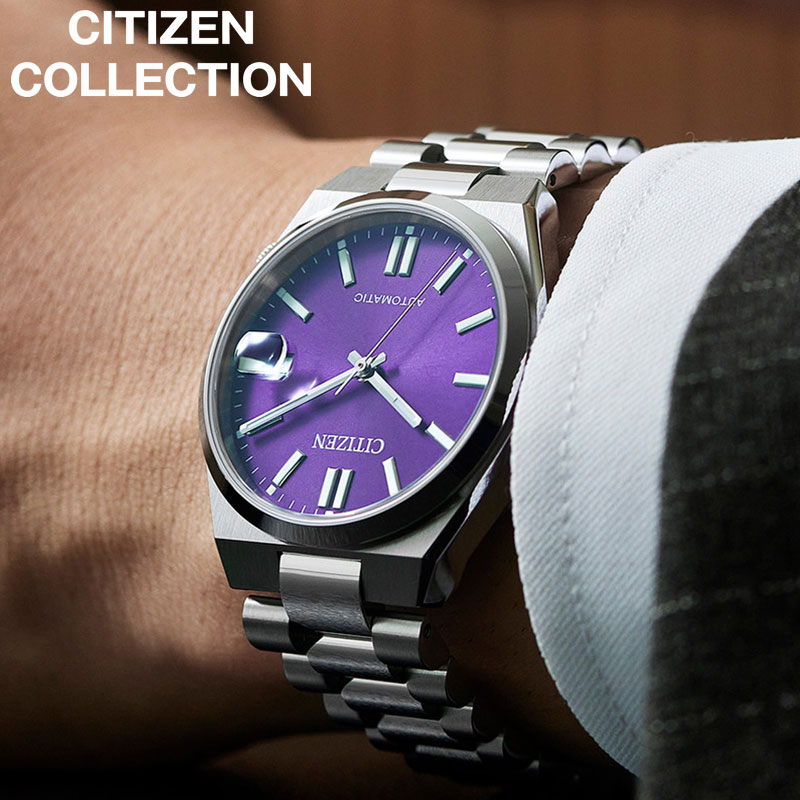 楽天市場】メンズ腕時計 自動巻き（文字盤カラーパープル）の通販