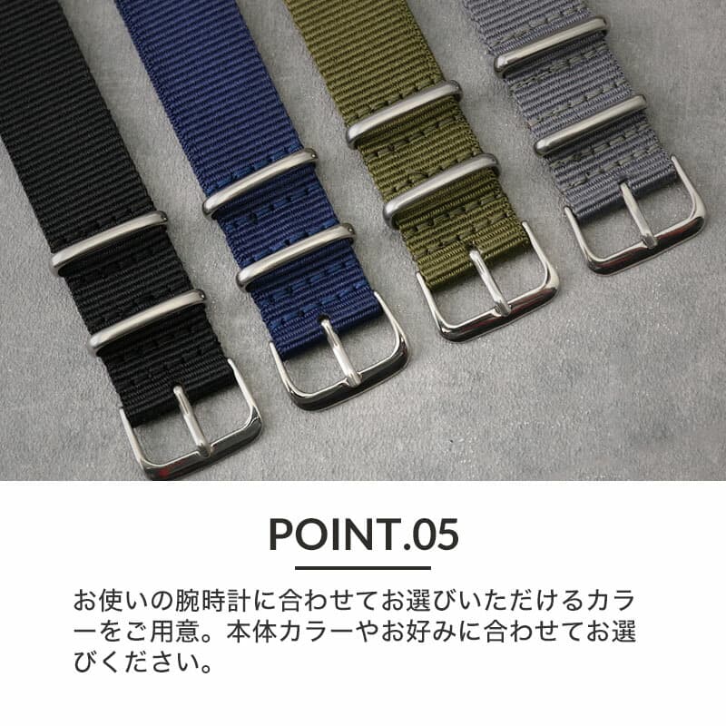 楽天市場】オメガ OMEGA 対応 ベルト NYLON STRAP TYPE NATO ナイロン