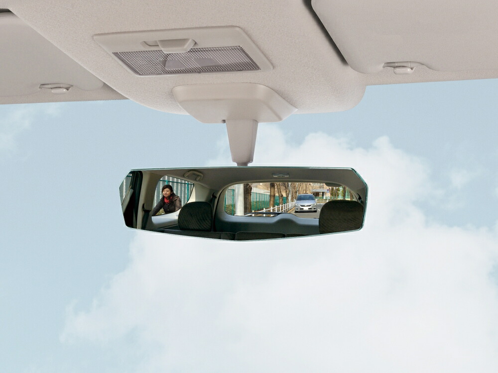 楽天市場】ルームミラー 車 カーメイト DZ558 リヤビューミラー エッジ