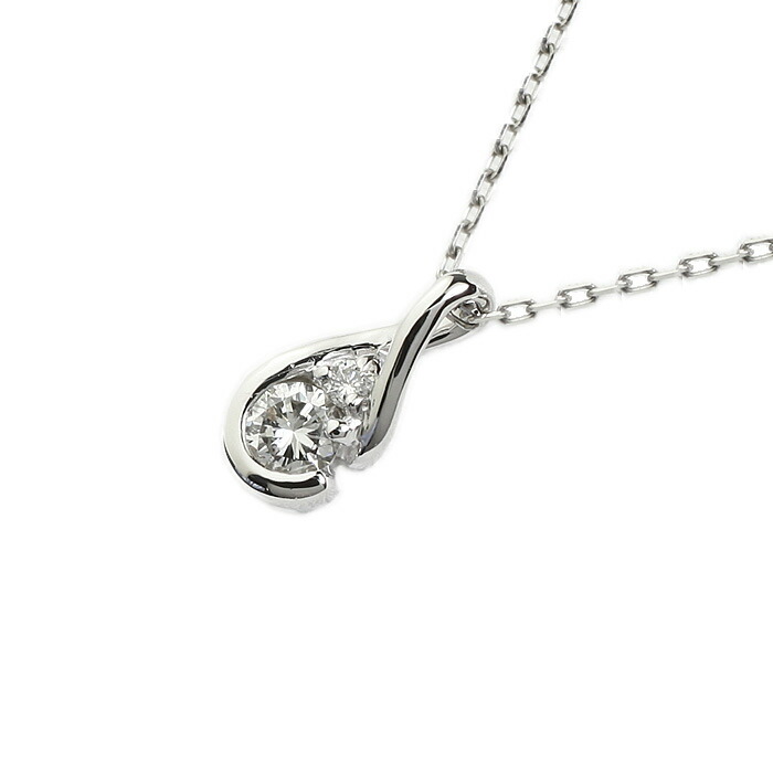 楽天市場】K18ホワイトゴールド ダイヤペンダントトップ【Luna