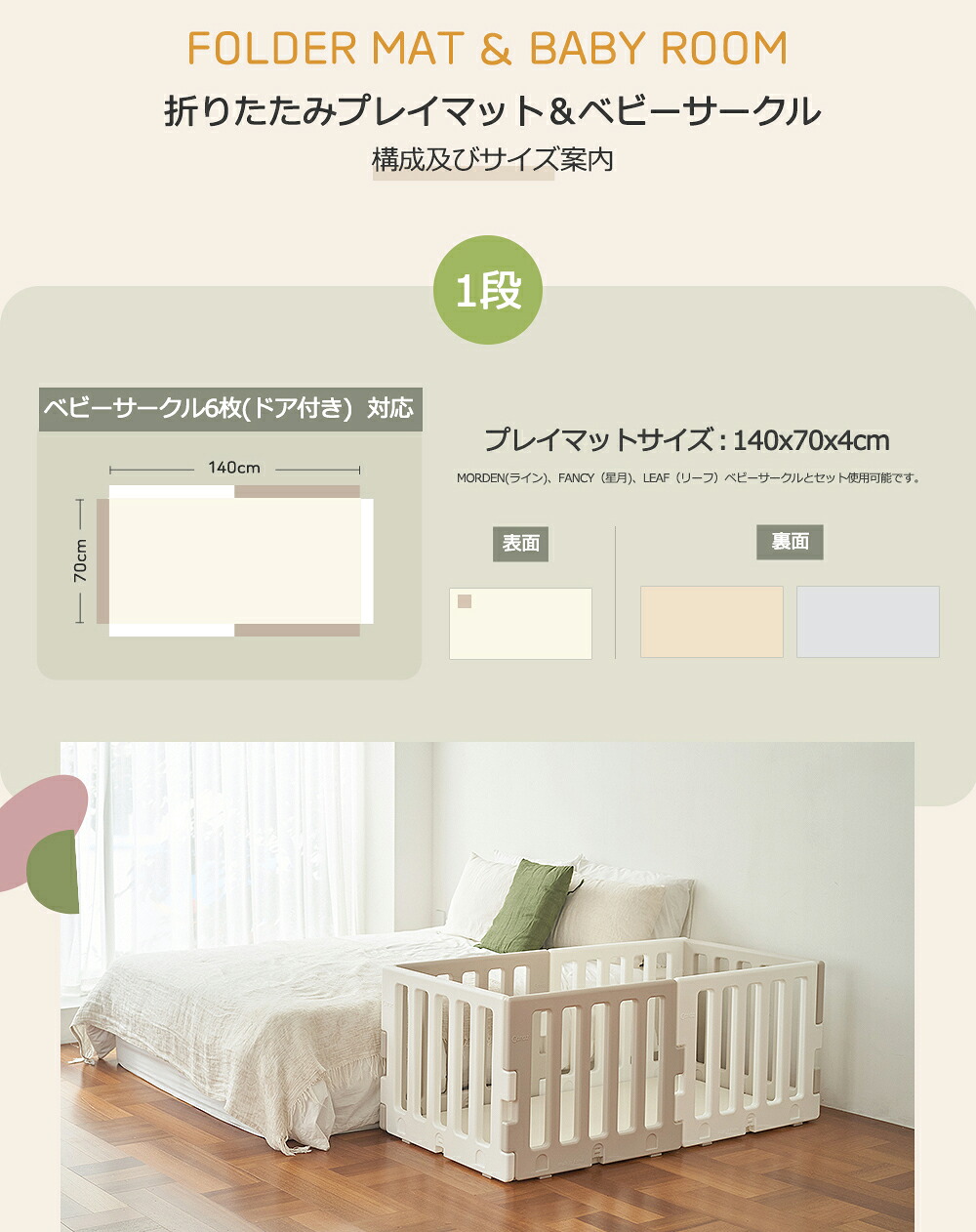 楽天市場】P5倍☆Caraz プレイマットベビーマット 厚手 防水マッ