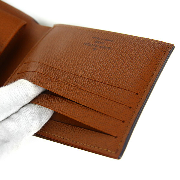 楽天市場】【P3倍】【正規紙袋無料】ルイヴィトン 二つ折り財布