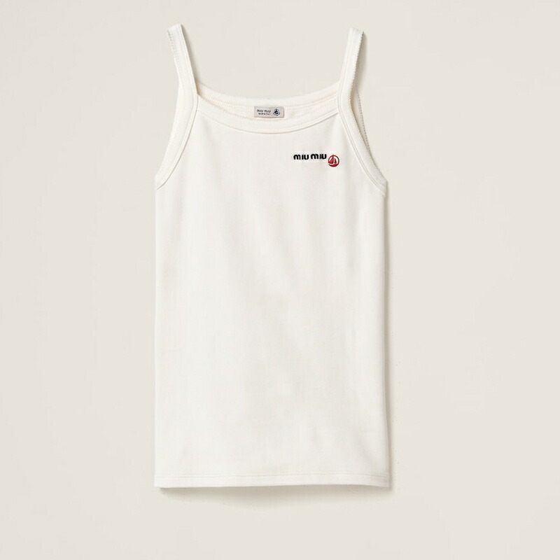 楽天市場】ミュウミュウ MIU MIU Petit Bateau X Miu Miu ストレッチ