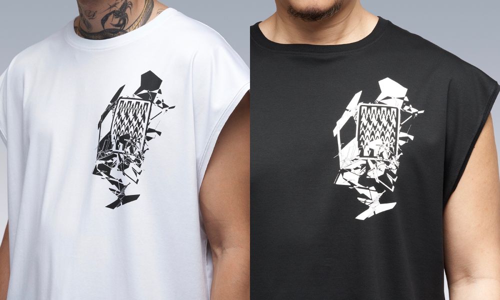 楽天市場】ACRONYM / MERCERIZED SLEEVELESS T-SHIRTS [LOOSE FIT