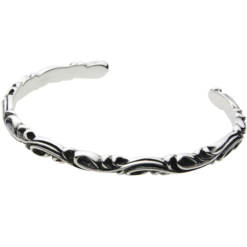 楽天市場】【セノーテ】 cenote-b0468 ウェーブ アラベスクシルバー