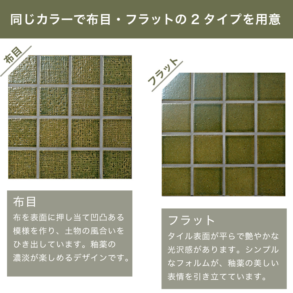 楽天市場】タイル タイルシート 75角 和風 日本 桃山陶 美濃焼 白色