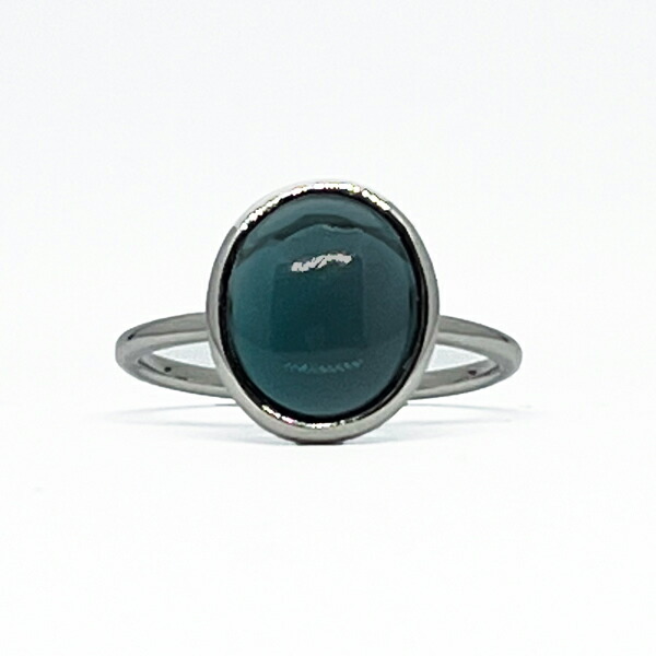 楽天市場】ロンドンブルートパーズ カボションカット リング 指輪