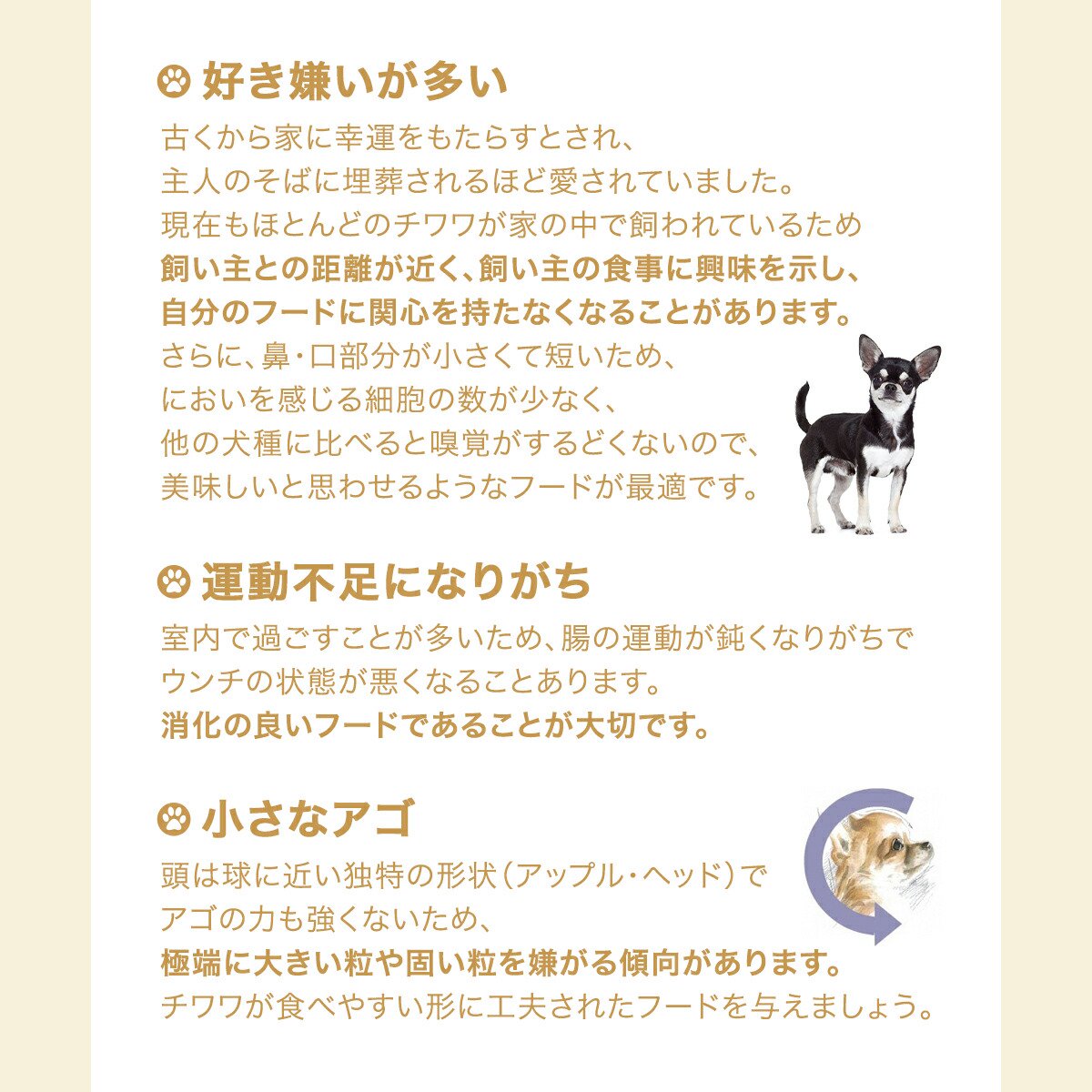 楽天市場】送料無料 ロイヤルカナン チワワ 成犬用 3kg