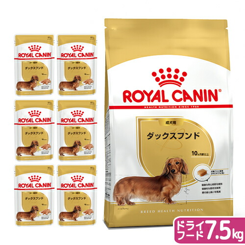 楽天市場】ロイヤルカナン ダックスフンド 成犬用 ドライフード 7