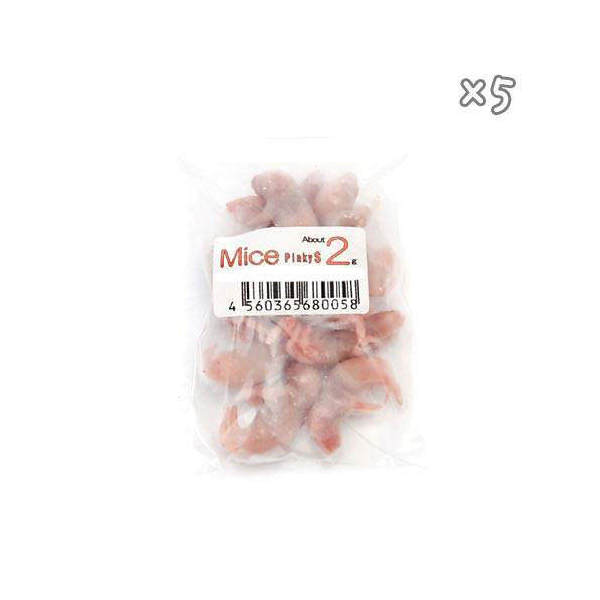 楽天市場】冷凍☆S（10匹） カタ養殖 Mice2 冷凍ピンクマウス