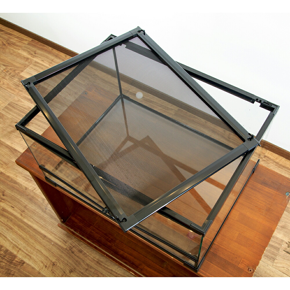 楽天市場】爬虫類ケージ テラスペース 60×45×32cm 爬虫類