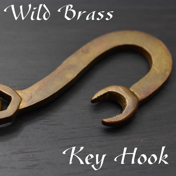 楽天市場】【NEW DESIGN!!】≪真鍮製 ブラス スパナ キーフック