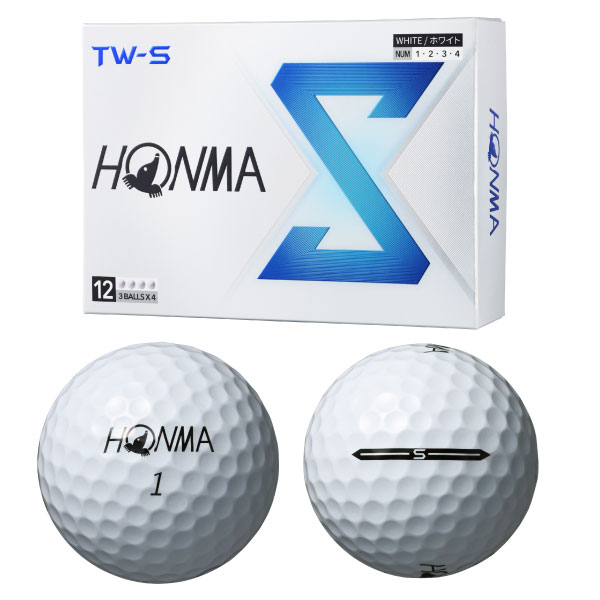 楽天市場】本間ゴルフホンマ TW-X,TW-S ツアーワールド ゴルフボール
