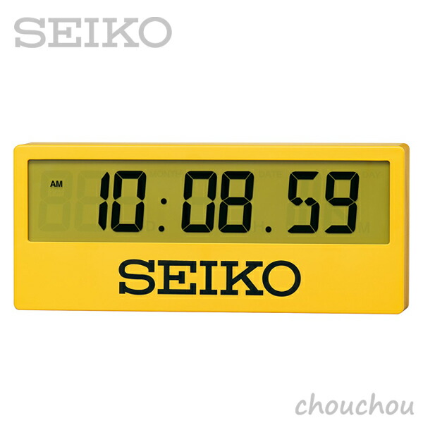 楽天市場】SEIKO スポーツタイマークロック SQ816Y 【セイコー 壁掛け