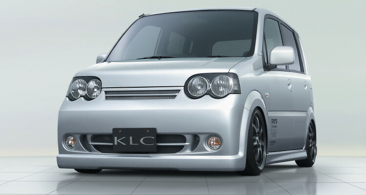 楽天市場】ムーヴカスタム L150系 MC前 エアロ2点セット KLC ROKET